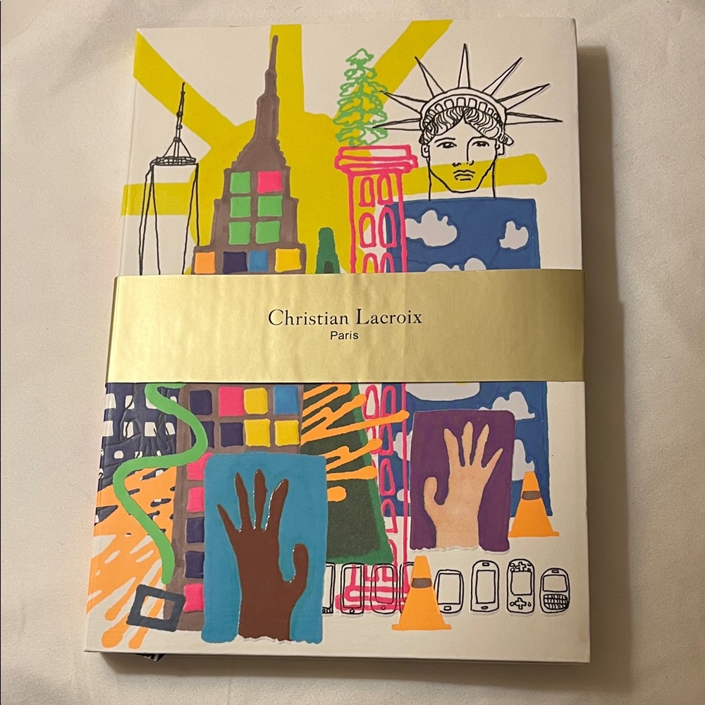 Christian Lacroix Colorful Cityscape Notebook